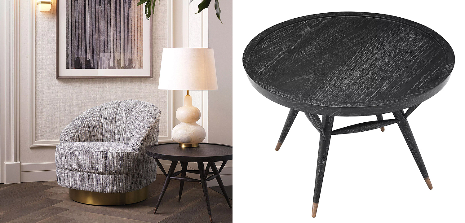 Приставной стол Eichholtz Side Table Phoenix Приставной стол Eichholtz Side Table Phoenix - Loft-Concept в Орле