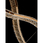 Люстра волнистой формы с фактурным хрустальным плафоном Light Delight варинант исполнения - 5 | Loft Concept в Орле