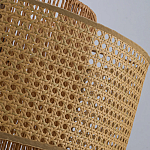 Подвесной светильник с абажуром из плтеного бамбука Light Inside the Cell варинант исполнения - 7 | Loft Concept в Орле