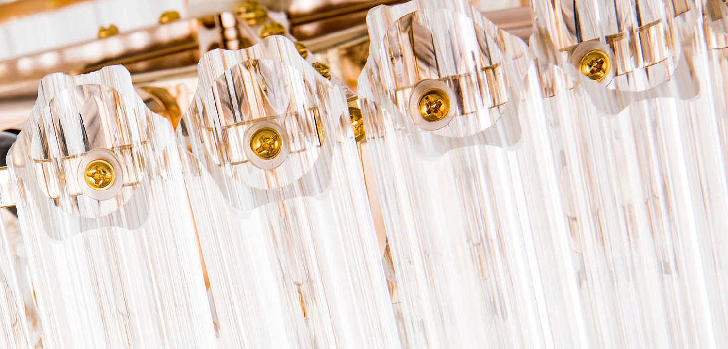 Люстра Hexagon Tube Light Crystal Chandelier Люстра Hexagon Tube Light Crystal Chandelier - Loft-Concept в Орле