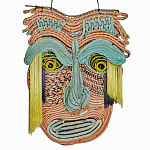 Арт-Объект из нитей Абстрактный портрет Joana Schneider  варинант исполнения - 2 | Loft Concept в Орле