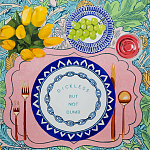 Картина Table Talk Dickless but Not Dumb  варинант исполнения - 1 | Loft Concept в Орле