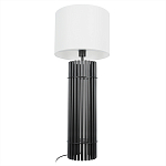 Настольная лампа с металлиеским черным трубчатым основанием Fulgurite варинант исполнения - 3 | Loft Concept в Орле