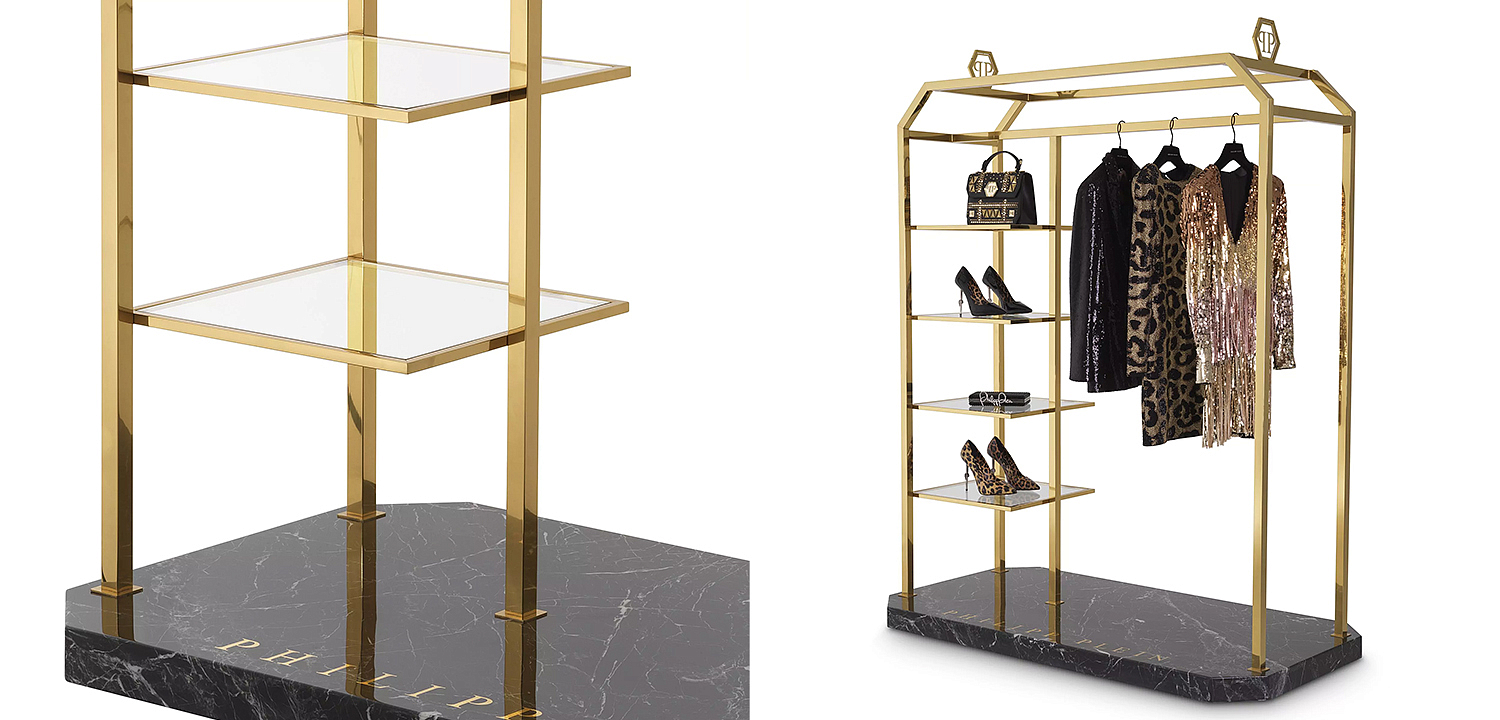 Вешалка для одежды Philipp Plein Clothing stand Couture Вешалка для одежды Philipp Plein Clothing stand Couture - Loft-Concept в Орле