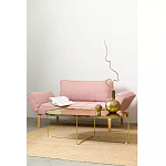 Кофейный столик овальный золотой Modern Mirror Gold Table варинант исполнения - 5 | Loft Concept в Орле