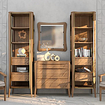 Комод из массива дуба с 3-мя ящиками Tasteful Furniture варинант исполнения - 2 | Loft Concept в Орле