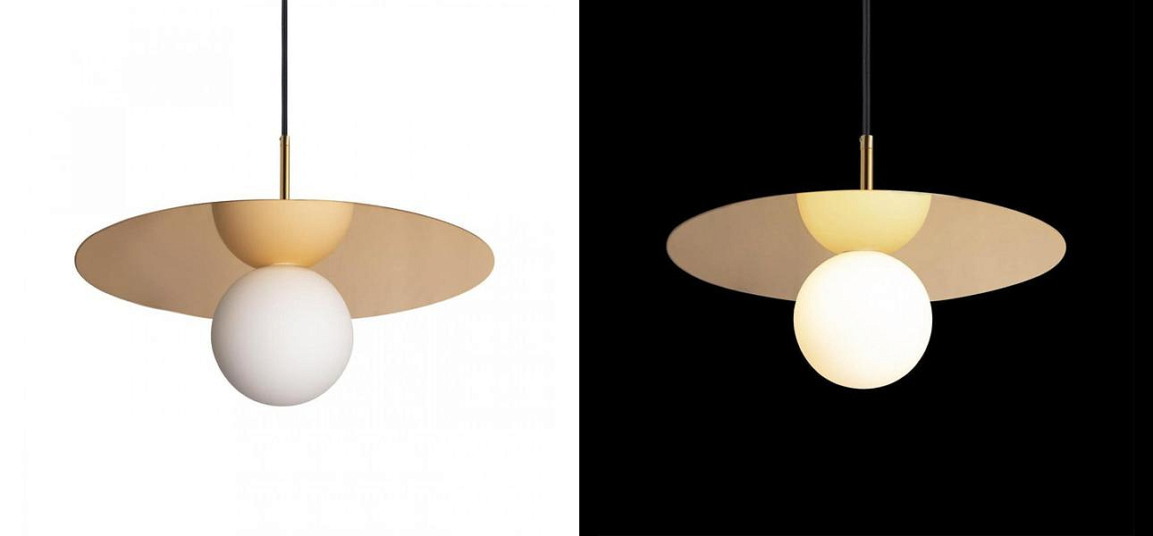 Подвесной светильник MATISSE Gold 35 см Подвесной светильник MATISSE Gold 35 см - Loft-Concept в Орле