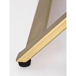 Приставной столик с выдвижным ящиком  White Table Carved Pattern варинант исполнения - 6 | Loft Concept в Орле