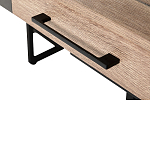 Стол рабочий в стиле лофт с ящиками и системой хранения Urban Style Space варинант исполнения - 4 | Loft Concept в Орле