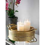 Поднос железный Gold Mesh варинант исполнения - 7 | Loft Concept в Орле