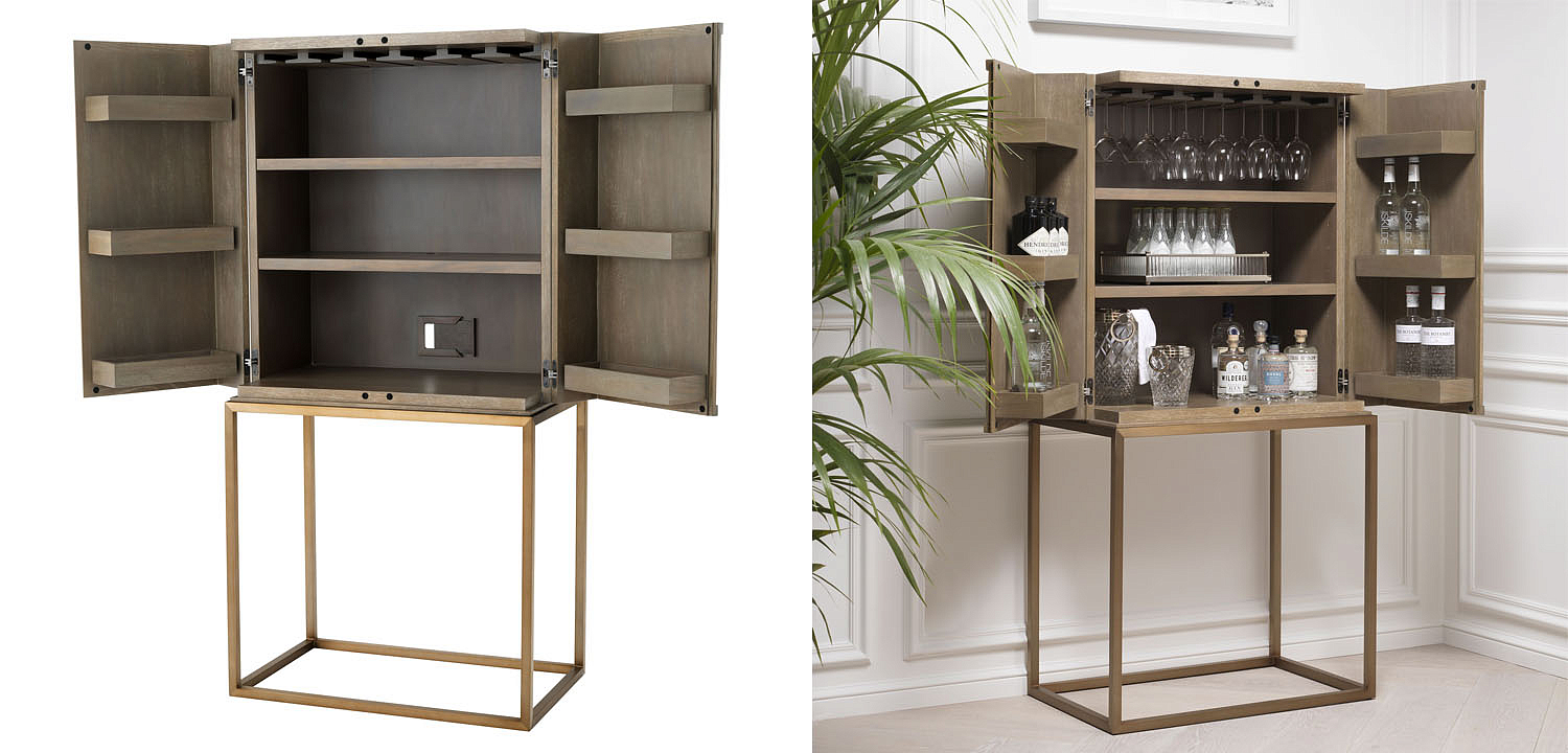 Шкаф для вина Eichholtz WINE CABINET HIGHLAND Шкаф для вина Eichholtz WINE CABINET HIGHLAND - Loft-Concept в Орле