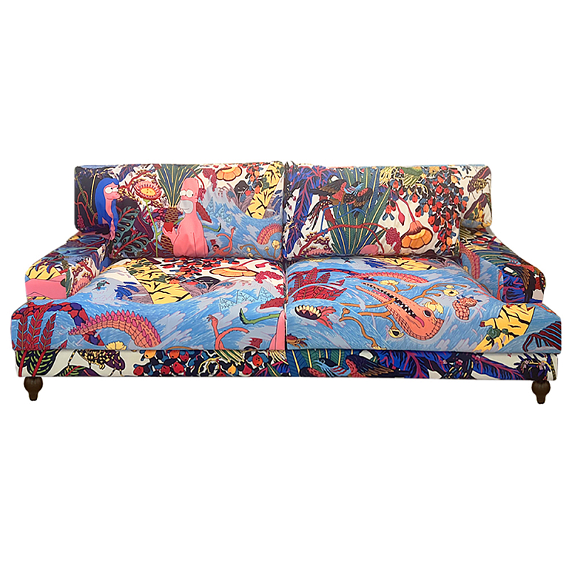 Премиальный Акцентный Диван Simpsons in Paradise Pop Art Sofa Мульти Премиальный Акцентный Диван Simpsons in Paradise Pop Art Sofa Мульти в Орле | Loft Concept