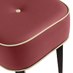 Квадратный мягкий пуф на черных ножках Winton Pouf Square варинант исполнения - 14 | Loft Concept в Орле