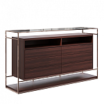Дизайнерский комод в металлическом каркасе Valerian варинант исполнения - 1 | Loft Concept в Орле