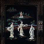 Комод в китайском стиле Chinese Black Chest of Drawers Нидерланды варинант исполнения - 2 | Loft Concept в Орле