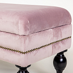 Мягкая банкетка с зоной для хранения Casket Dusty Rose варинант исполнения - 4 | Loft Concept в Орле