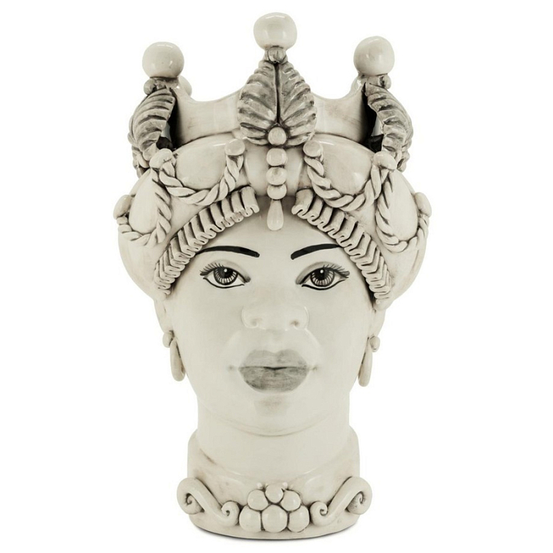 Ваза Vase Moro Lady Baroque Neutral Бежевый в Орле | Loft Concept 