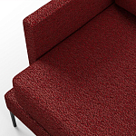 Мебельная ткань Шенилл бордовый цвет 138 см T4-23 варинант исполнения - 7 | Loft Concept в Орле