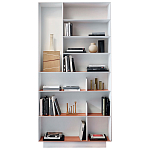 Дизайнерский стеллаж с вертикальными и горизонтальными полками Gio Ponti D.357.1 D.357.2 Rack варинант исполнения - 1 | Loft Concept в Орле