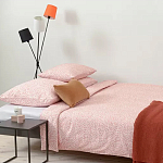 Постельное белье розового цвета с рисунком 150х200 см Blossom Essence варинант исполнения - 4 | Loft Concept в Орле