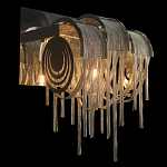 Бра с перфорированными металлическими дугами и цепочками 22 см Atlantis Chain варинант исполнения - 8 | Loft Concept в Орле