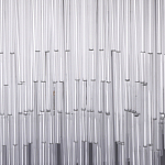 Люстра круглая с прозрачными стеклянными трубками Nembus варинант исполнения - 3 | Loft Concept в Орле