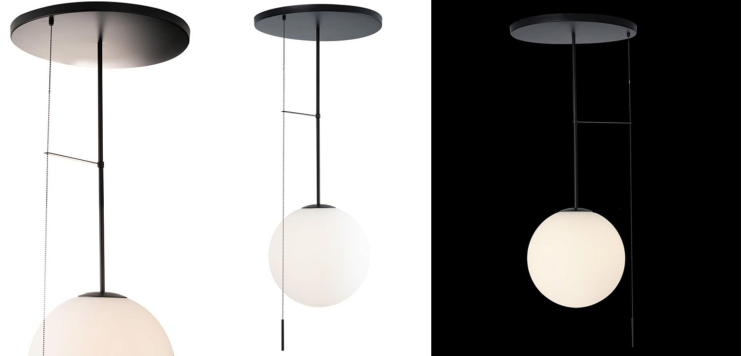 Потолочный светильник Alston black 45 Потолочный светильник Alston black 45 - Loft-Concept в Орле