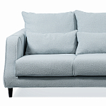 Диван Seldon с мягкими подушками голубое букле варинант исполнения - 4 | Loft Concept в Орле