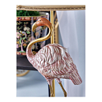 Настольная лампа с абажуром Розовый Фламинго Porcelain Flamingo Lamp варинант исполнения - 3 | Loft Concept в Орле