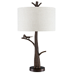 Настольная лампа с корпусом в виде ствола дерева с насекомым Twiglly варинант исполнения - 4 | Loft Concept в Орле