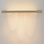 Бра с тремя элементами в форме лепестков и металлическим основанием DALI Tonin Casa варинант исполнения - 3 | Loft Concept в Орле