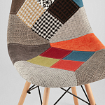 Стул с обивкой в технике пэчворк DSW варинант исполнения - 7 | Loft Concept в Орле