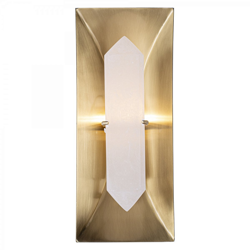 Бра HALCYON Rectangle Sconce Латунь Бра HALCYON Rectangle Sconce Латунь в Орле | Loft Concept