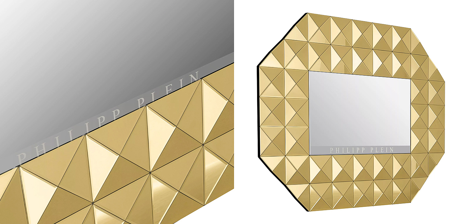 Экран Philipp Plein GOLD STUD NFT L 43 дюйма Экран Philipp Plein GOLD STUD NFT L 43 дюйма - Loft-Concept в Орле