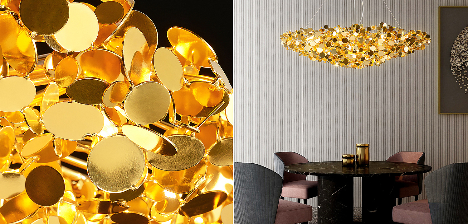 Люстра Godfreet Gold Chandelier Люстра Godfreet Gold Chandelier - Loft-Concept в Орле
