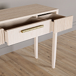 Элегантная Консоль Primo с выдвижным ящиком Светлый дуб варинант исполнения - 4 | Loft Concept в Орле