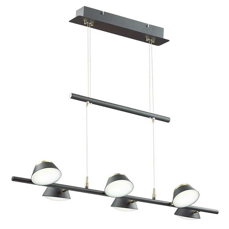 Люстра Solid Light Золотой Черный Люстра Solid Light Золотой Черный в Орле | Loft Concept