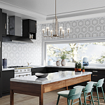  Люстра с прозрачными рифлеными цилиндрическими плафонами Kichler варинант исполнения - 26 | Loft Concept в Орле