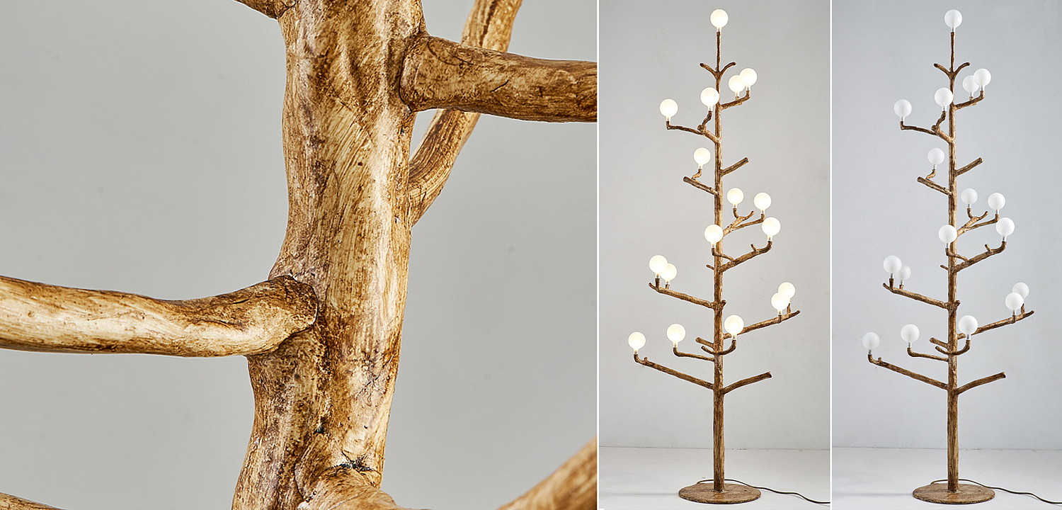 Торшер Tree branch Floor lamp vertical Торшер Tree branch Floor lamp vertical - Loft-Concept в Орле