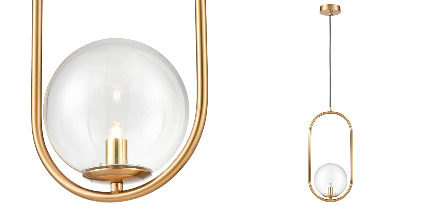 Подвесной светильник B.LUX C Ball oval gold Подвесной светильник B.LUX C Ball oval gold - Loft-Concept в Орле