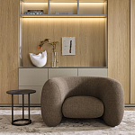 Дизайнерское полукруглое мягкое кресло CINNAMON Armchair варинант исполнения - 3 | Loft Concept в Орле