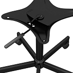 Стул с мягкой обивкой из велюра и подъемно-поворотным механизмом на колесиках Mason Green and Yellow варинант исполнения - 6 | Loft Concept в Орле