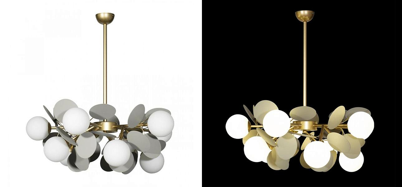 Люстра MATISSE Chandelier Gray 10 ламп Люстра MATISSE Chandelier Gray 10 ламп - Loft-Concept в Орле