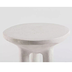 Дизайнерский журнальный стол белый на 3-х ножках в виде ступней African table варинант исполнения - 1 | Loft Concept в Орле