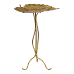 Столик приставной с столешницей Тропический лист Tropical Forest gold варинант исполнения - 1 | Loft Concept в Орле