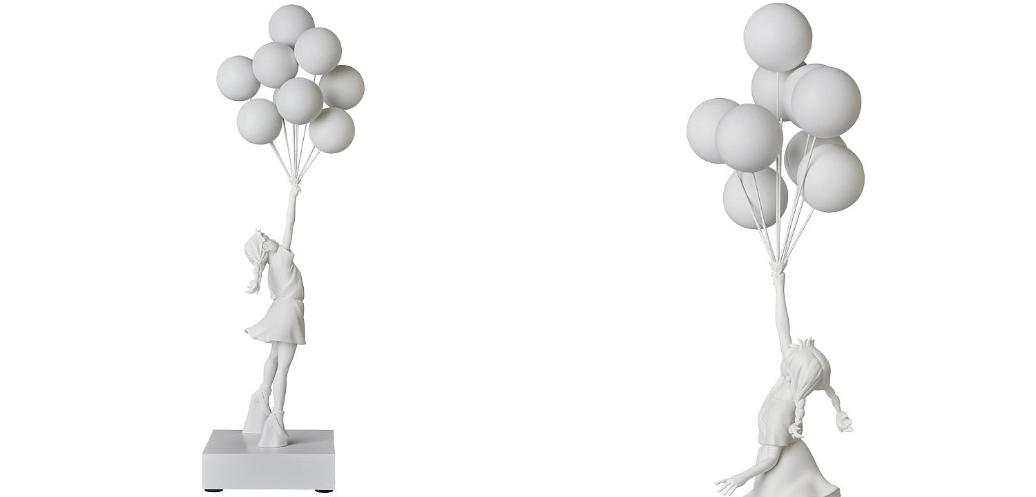 Статуэтка Flying Balloons Girl white Статуэтка Flying Balloons Girl white - Loft-Concept в Орле