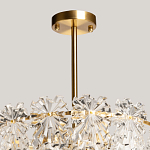 Люстра многоярусная с объемными прозрачными цветами Hanging Flowers варинант исполнения - 10 | Loft Concept в Орле