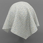 Мебельная ткань Шенилл голубой цвет 142 см T4-45 варинант исполнения - 9 | Loft Concept в Орле