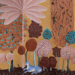 Мебельная ткань Oasis Terracotta Велюр  варинант исполнения - 1 | Loft Concept в Орле