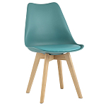 Стул с основой из пластика и мягким сиденьем Arvika Azure варинант исполнения - 1 | Loft Concept в Орле